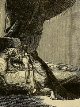 Cordelia and Lear, Act 5. From An Illustration of Shakespeare by Branston, 1800.