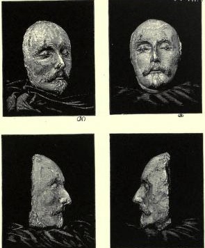 Becker Death Mask of Shakespeare