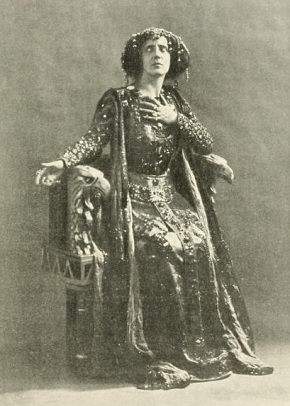 Mrs. Campbell as Lady Macbeth, 1898.
