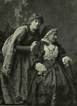 Ellen Terry as Juliet and Mrs. Stirling as the Nurse. March 8th, 1882.