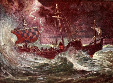 The Storm. Illustrated by Charles H. Buchel, 1904